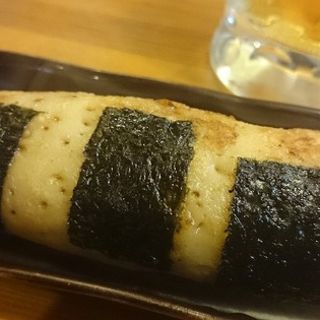 鮭マヨどんどん焼き(鉄板居酒屋夢はな )