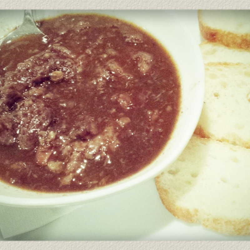 牛スジ赤ワイン煮込み(鉄板焼 ダイニング 牧酒屋 酒々井店 （マキシヤ）)