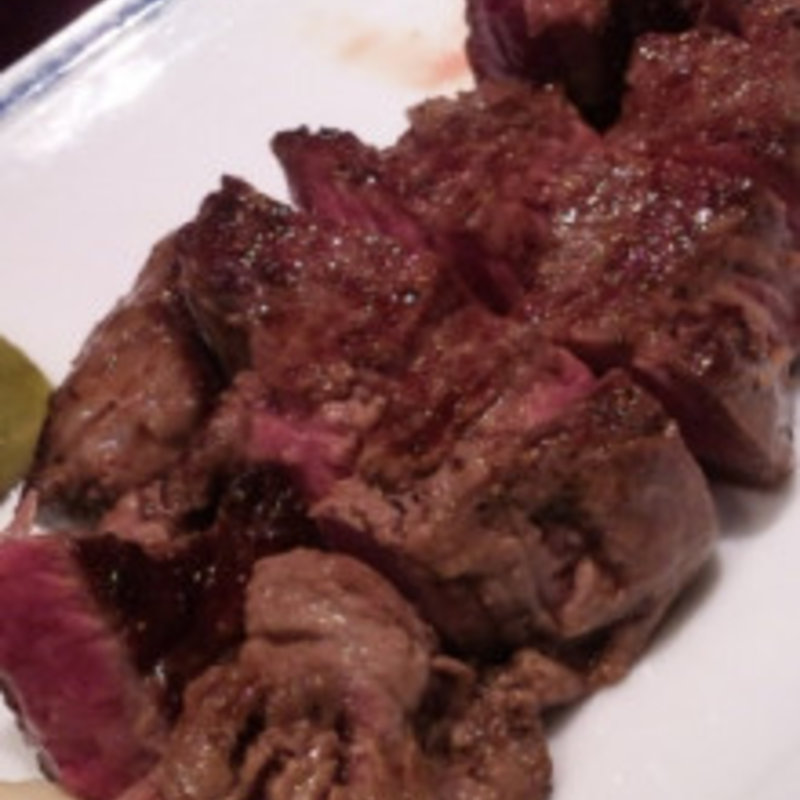 フィレステーキ(鉄板焼 よこはま)