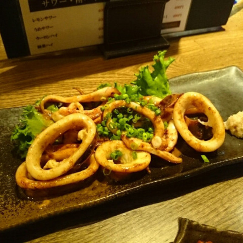 イカのゴロ焼き(鉄板焼みつい)