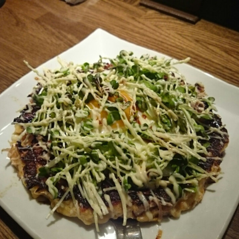 とんぺい焼き(鉄板焼みつい)