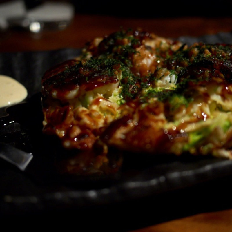 お好み焼き ミックス(鉄板焼天 銀座8丁目店)