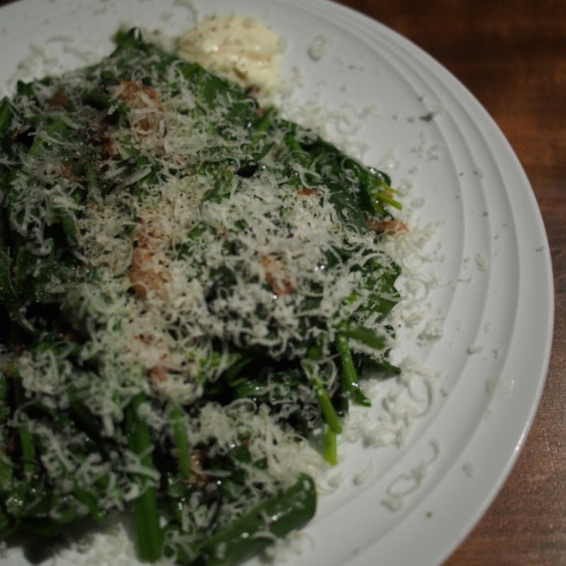 サラダ(鉄板焼天 銀座8丁目店)