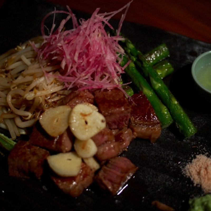 黒毛和牛フィレステーキ150g(鉄板焼天 銀座8丁目店)