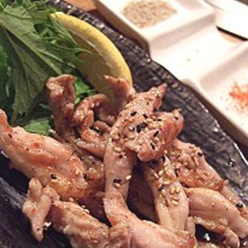 せせりの塩焼き(銀ノ板)