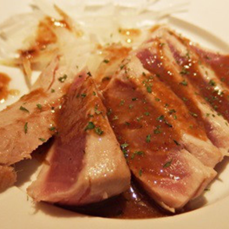 マグロのステーキ(銀ノ雫 )