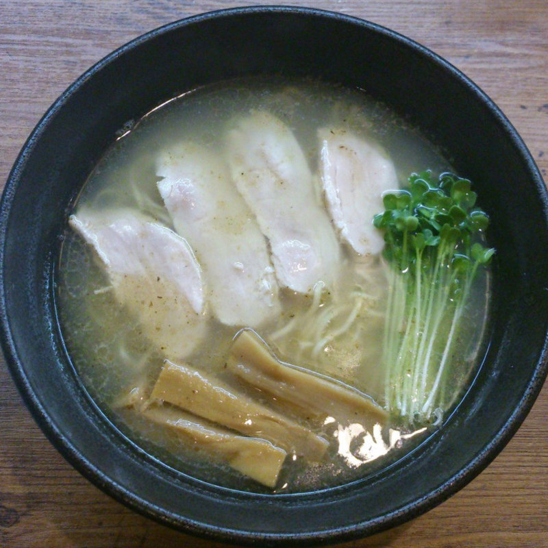 鶏そば　塩(銀乃月)