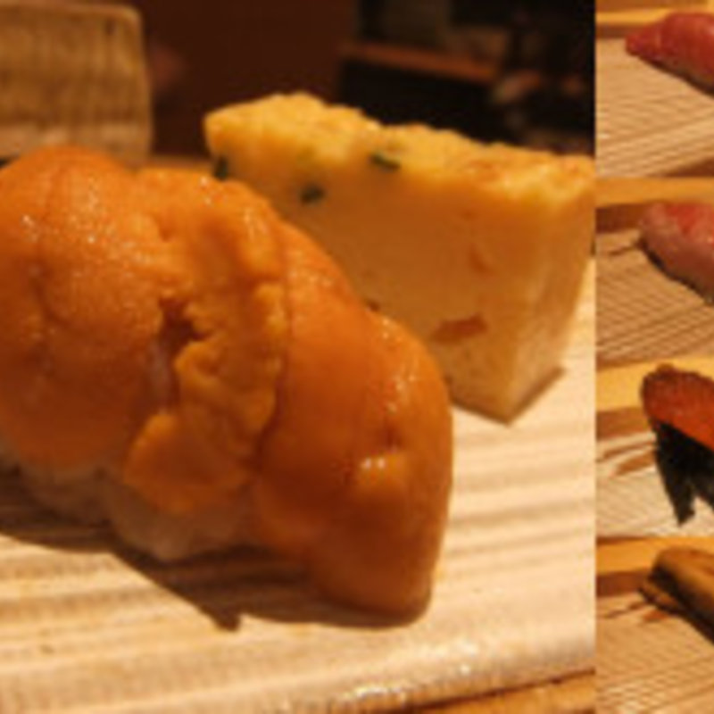 ウニ(銀座すし処 真)