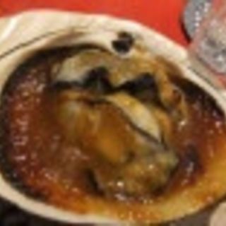 牡蛎の味噌焼き(銀座すし処 真)