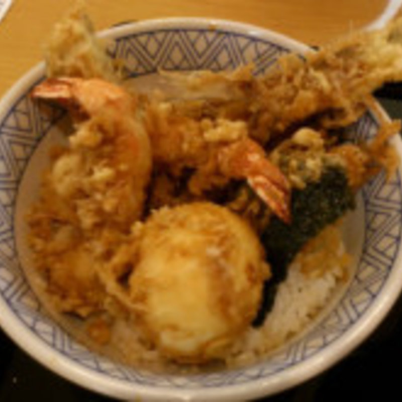 江戸前天丼(銀座ハゲ天 川崎アゼリア店)