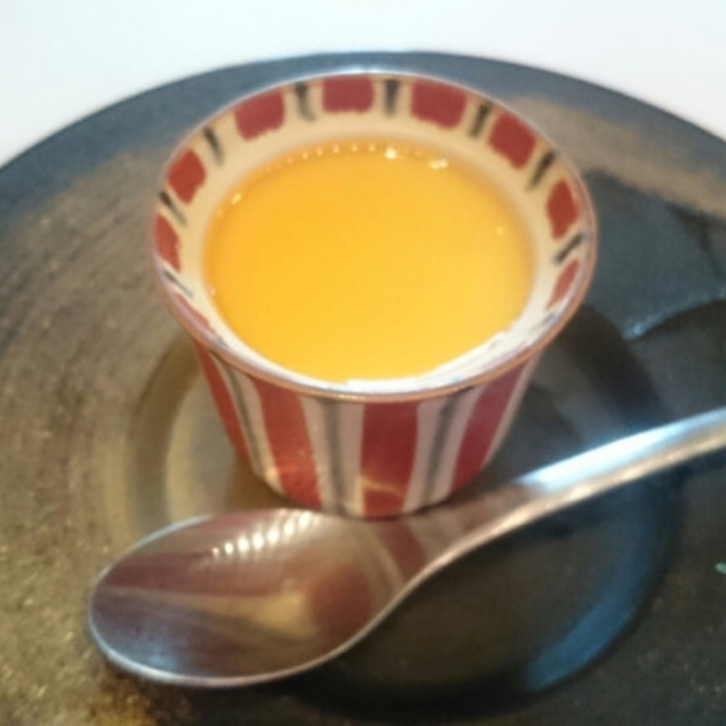 甘酒プリン(銀座　志 （ココロ）)