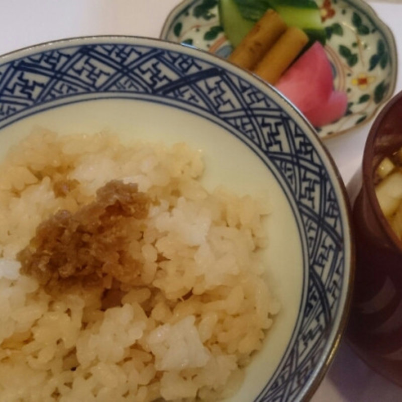 蛸の炊き込みご飯(銀座　志 （ココロ）)