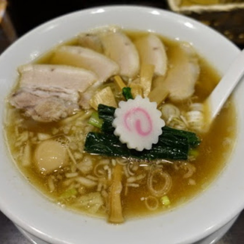 中華そば(銀座 朧月 目黒処)