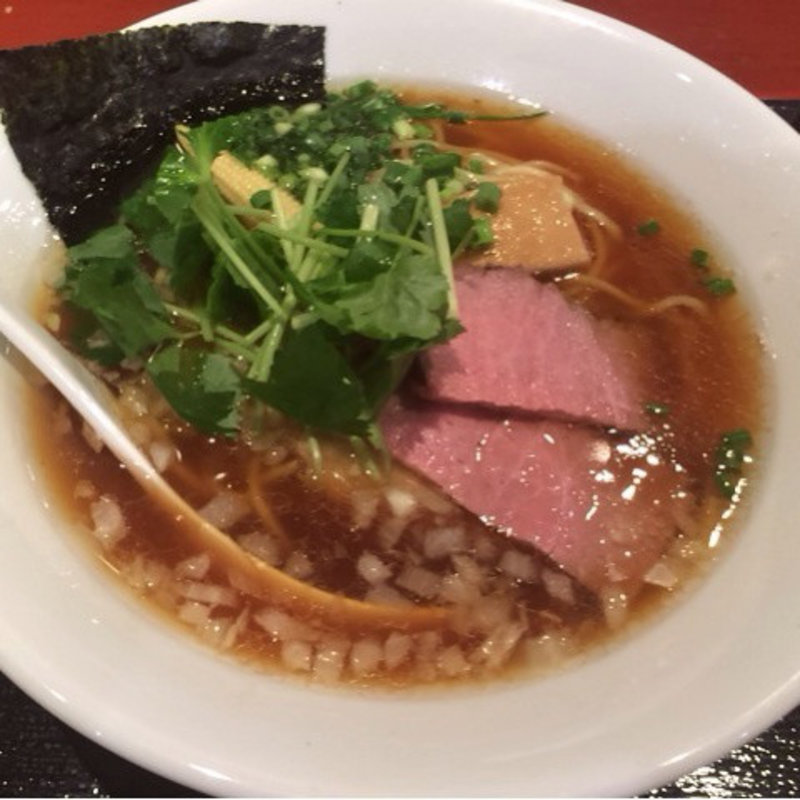 鶏・煮干SOBA 並(篝 ラゾーナ川崎店)