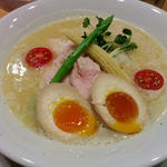 鶏白湯SOBA(並）+煮卵