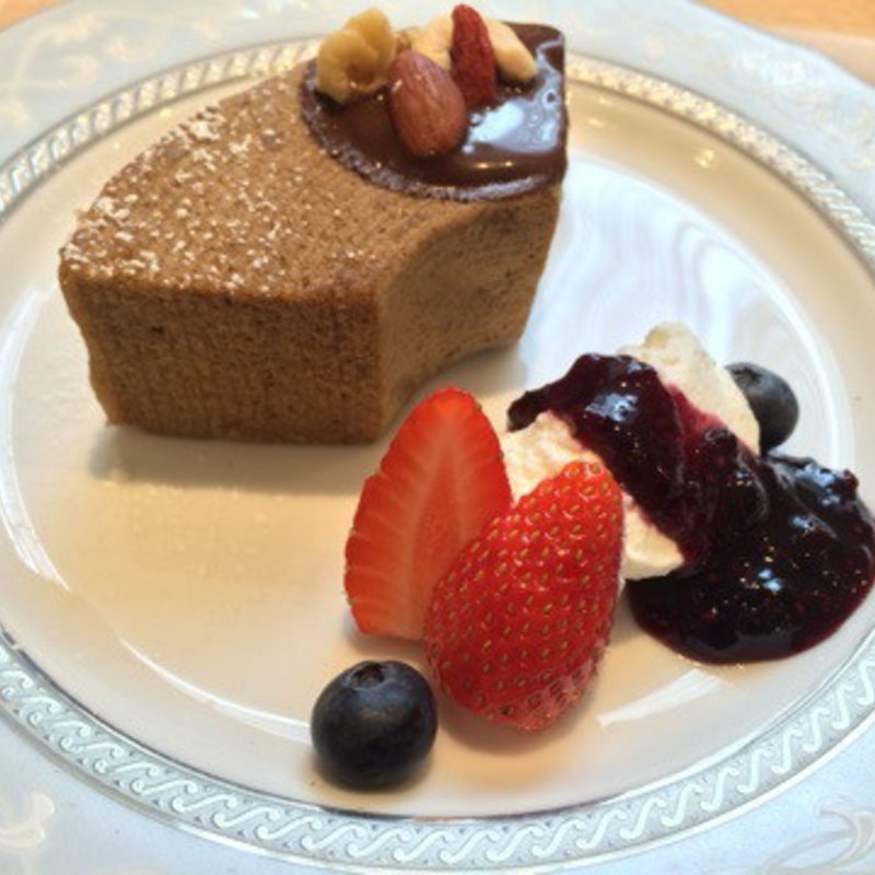 コーヒーとハーブの無添加のハーブバームクーヘン(銀座カフェビストロ)