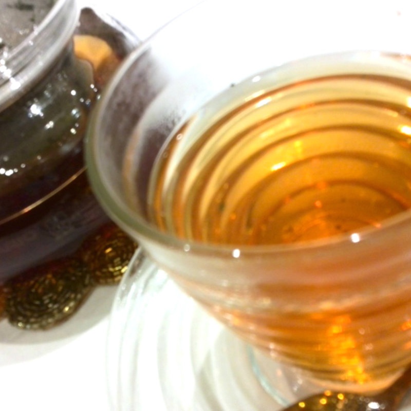 眼精疲労のための紅茶(銀座カフェビストロ)