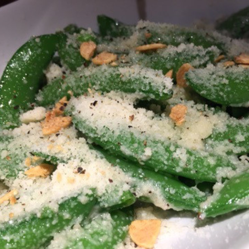 スナップエンドウ(銀座でワイン。)