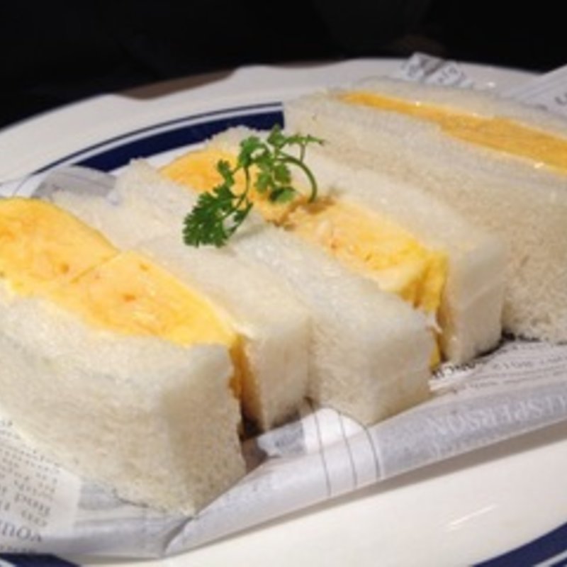 たまごサンド(銀座珈琲店 銀座数寄屋橋店 )