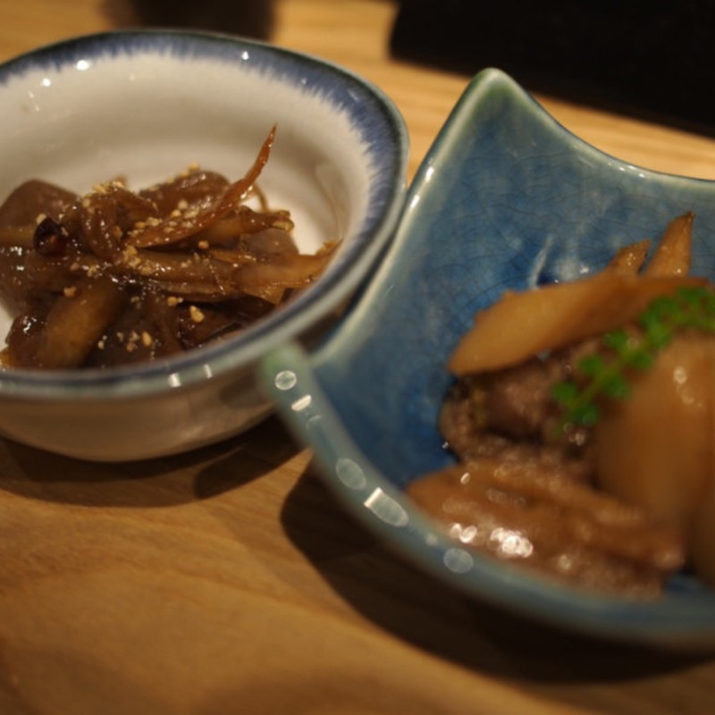 れんこん塩きんぴら(糧亭 銀座魚勝)