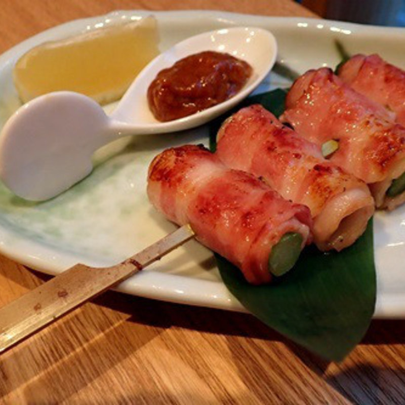 アスパラのベーコン巻(銀波 新宿東口店 （GINPA）)