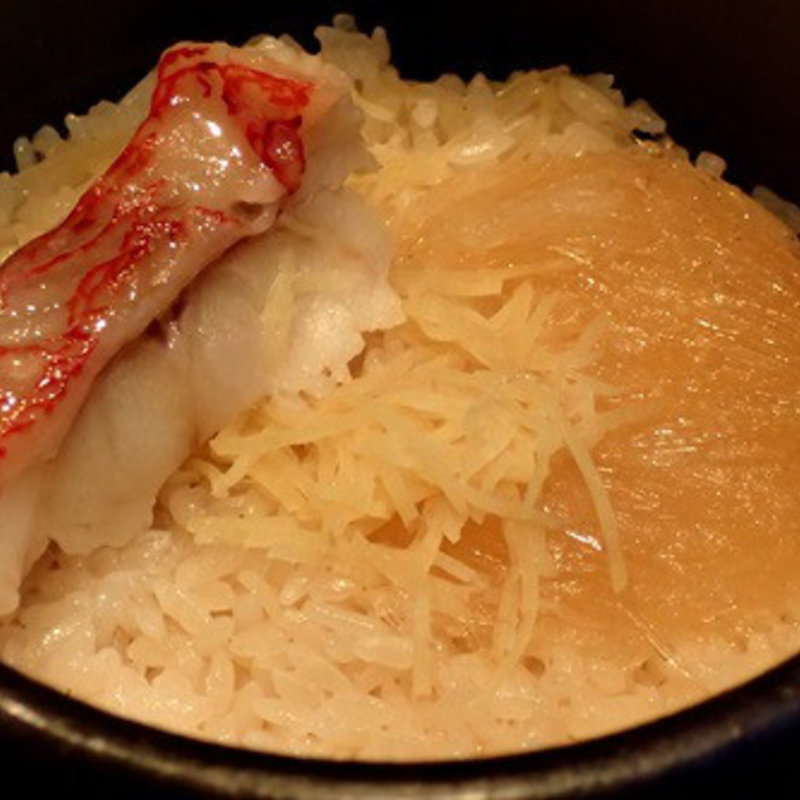 日本海 キンキとフカヒレ土鍋御飯(銀波 新宿東口店 （GINPA）)