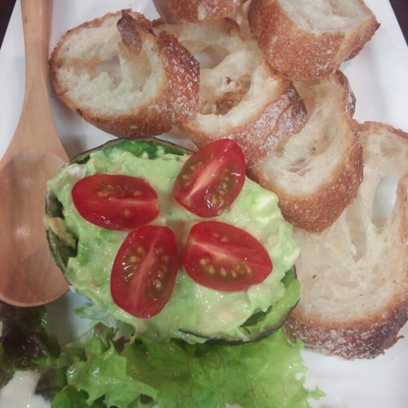 アボガドのクリームチーズパテ(銀狐)