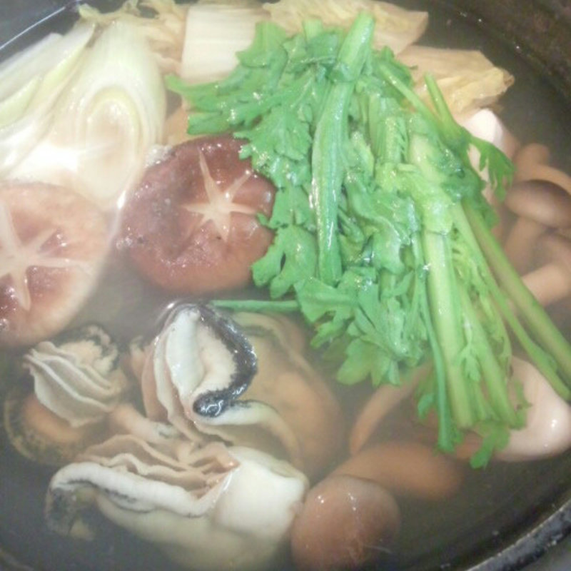 牡蛎の小鍋(銀狐)