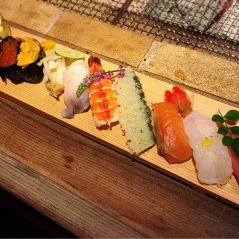 上寿司　10貫スタンダード(銭函バーベキュー 銀座店)