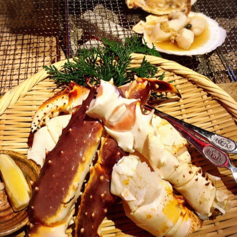 北海タラバ蟹250g(銭函バーベキュー 銀座店)