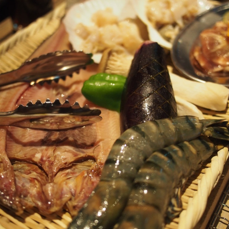 炉ばたセット(銭函バーベキュー 銀座店)