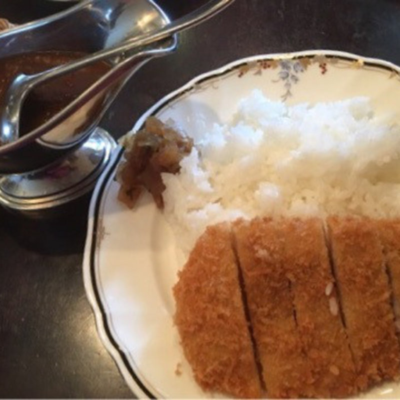 カツカレー(炭火煎珈琲 銭洲亭(ぜにすてい))