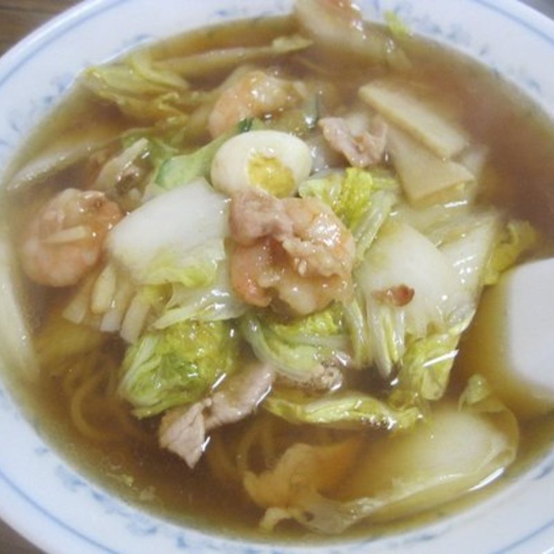 五目ラーメンセット(錦楼 )