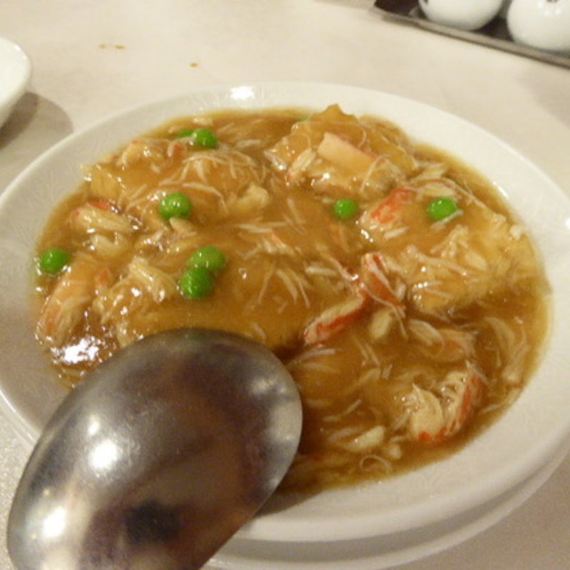 蟹肉と豆腐の煮込み(錦)