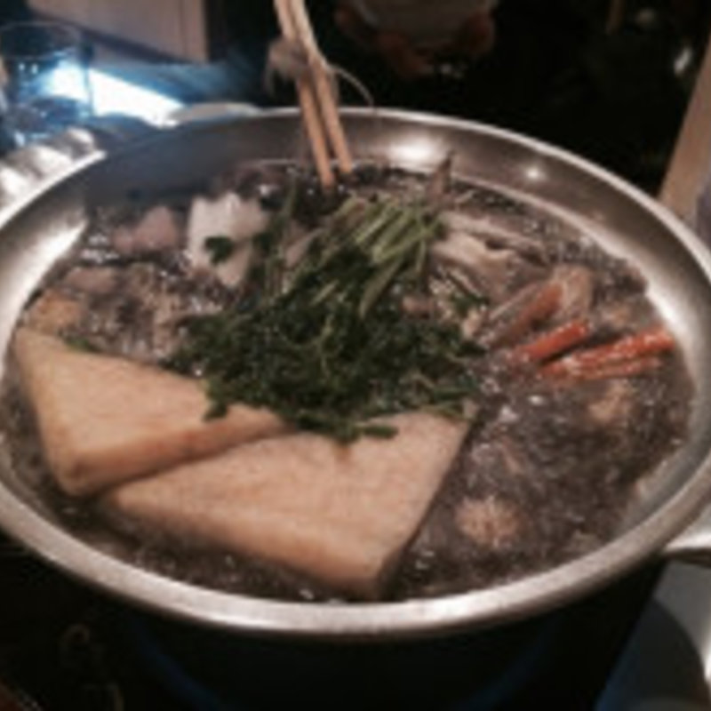 黒鍋(二人前～)(鍋・鉄板焼 暁)