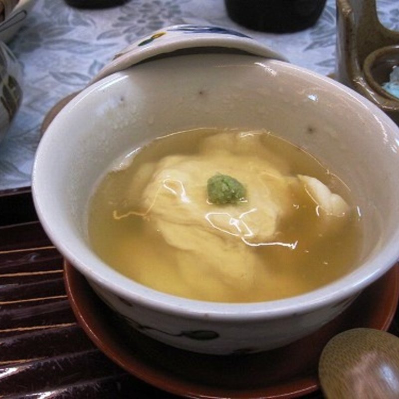 湯葉の餡かけ(鎌仁別荘 )