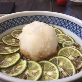 すだち鬼おろし蕎麦(鎌倉 松原庵)