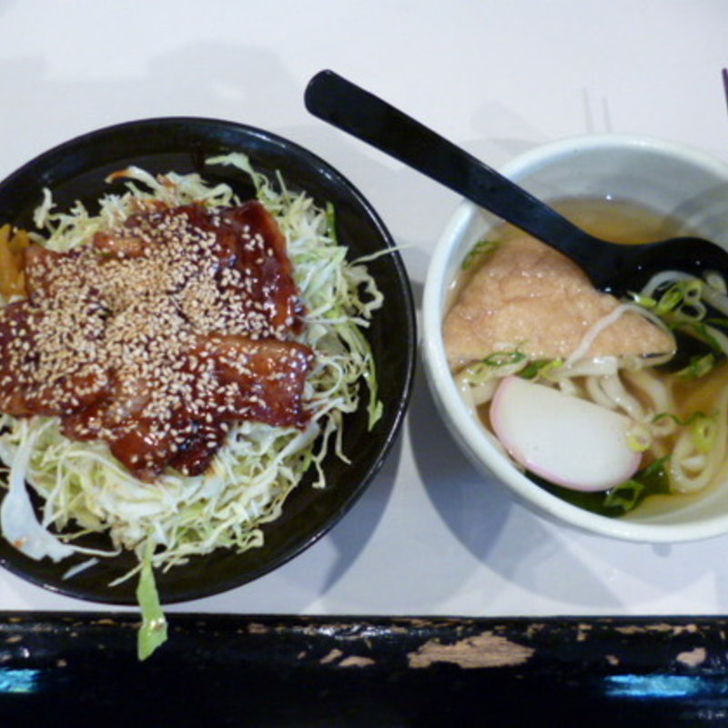 バラ丼セット(里のうどん 鎌倉店)