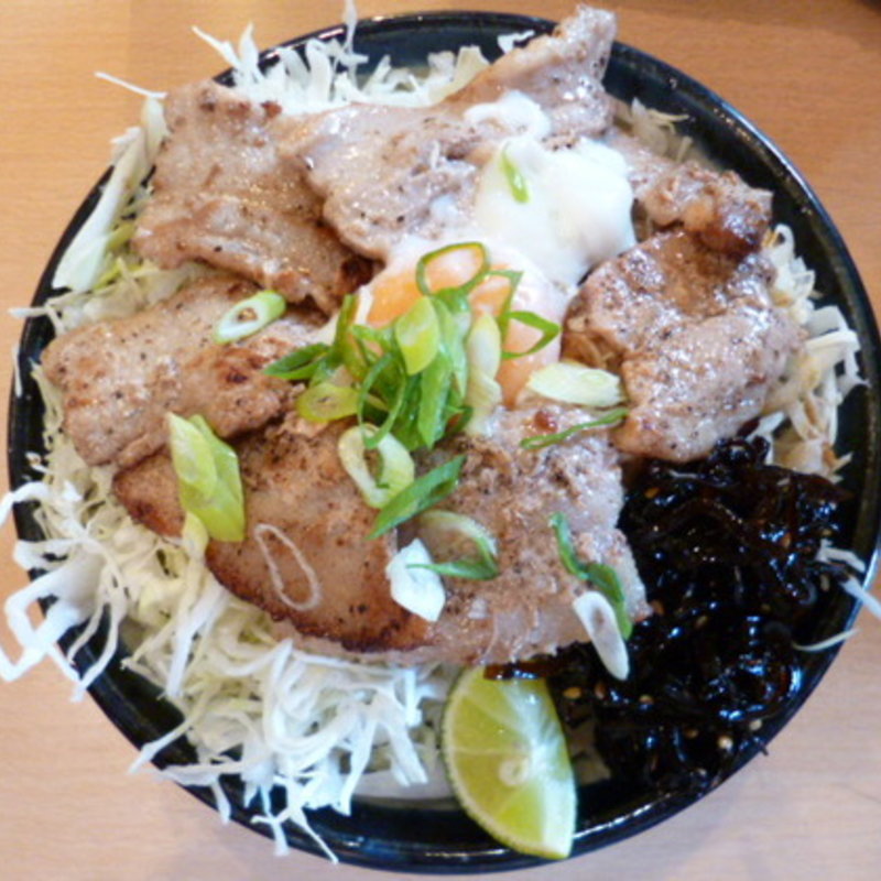 バラ塩丼(里のうどん 鎌倉店)