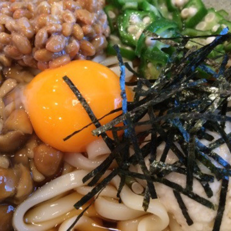 冷製ねばねばうどん(鐘壱 )