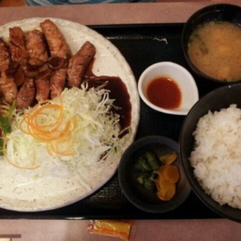 厚焼きとんてき定食(鐘壱 )