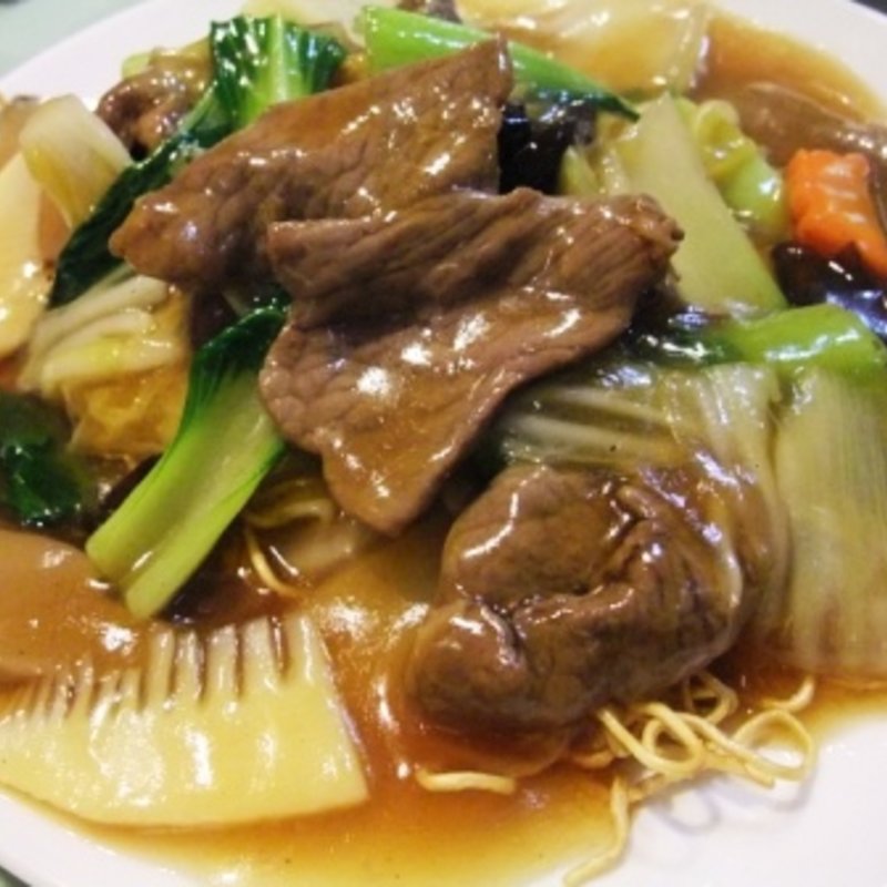 牛肉やきそば(長城飯店)