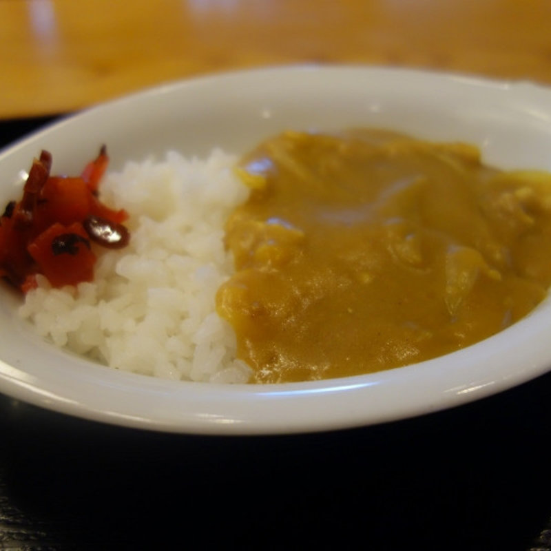 ミニカレー(長寿庵)