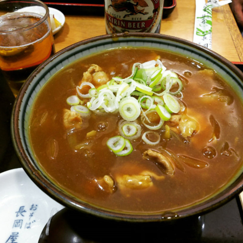 カレー南蛮うどん(長岡屋)