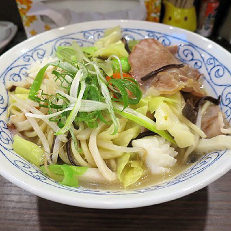 長崎ちゃんぽん+こだわり玉子(長崎ちゃんぽん おけいどん)