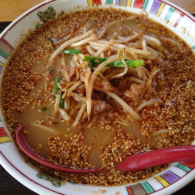 四川風ゴマラーメン(長崎ちゃんぽん壱番亭 )