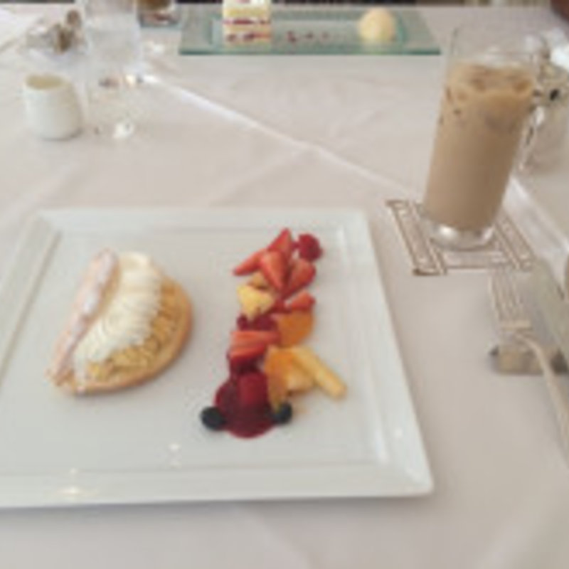 ワッフルケーキ(長楽館カフェ （チョウラクカンカフェ）)