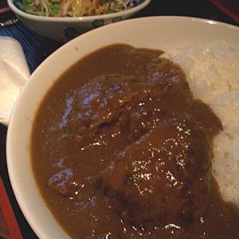 ハンバーグカレー(長浜将軍 門)