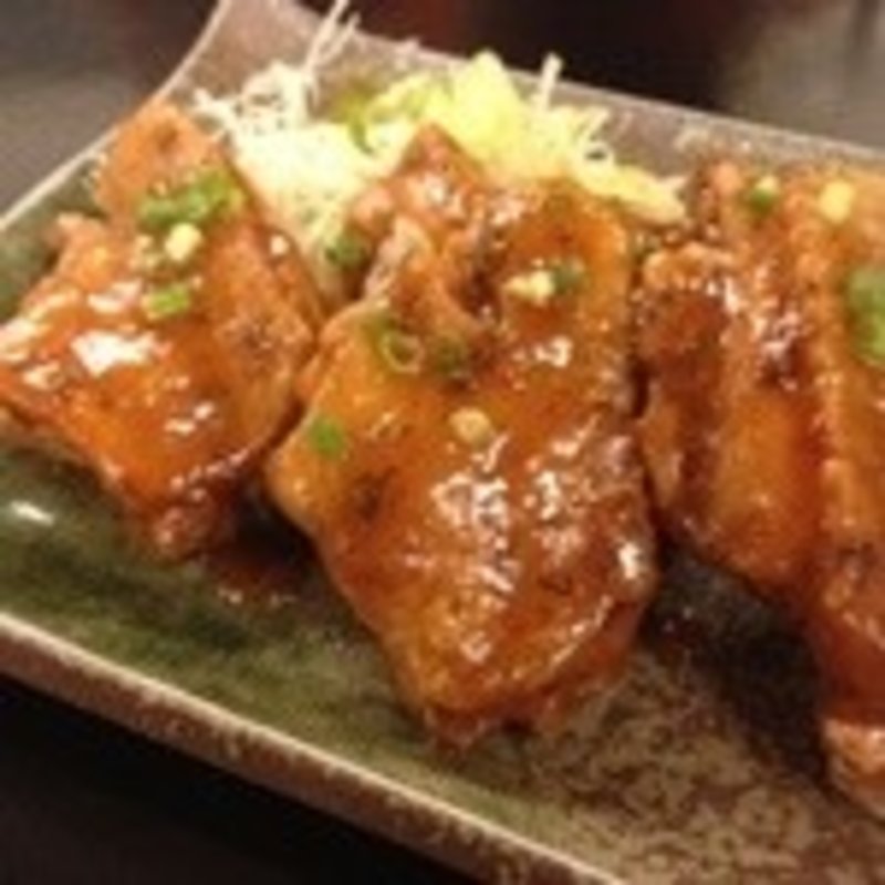 手羽の辛みそ揚げ(関所の湯 )