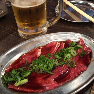 和牛ツラミ刺し(関根精肉店 高円寺店 （セキネセイニクテン）)